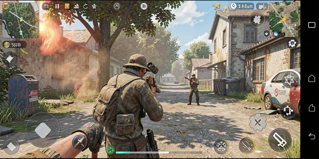 Screenshot 1 menampilkan pilihan tema permainan yang beragam.