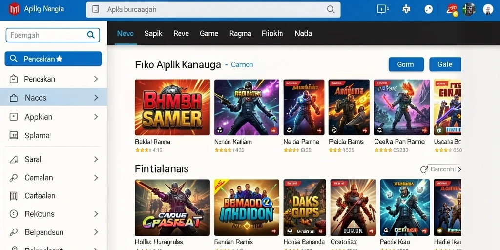 Screenshot menampilkan tampilan antarmuka yang menarik.