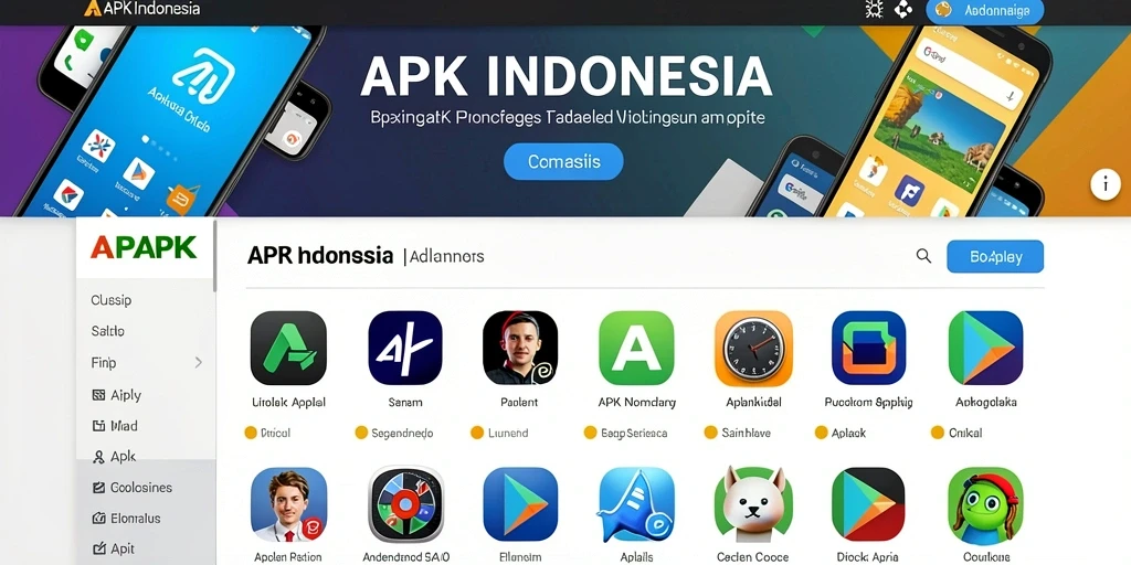 Menampilkan karakter utama yang siap berpetualang.