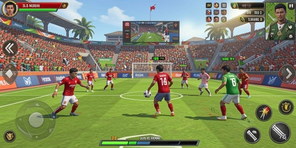 Tampilan utama game PANDAWIN yang menarik.