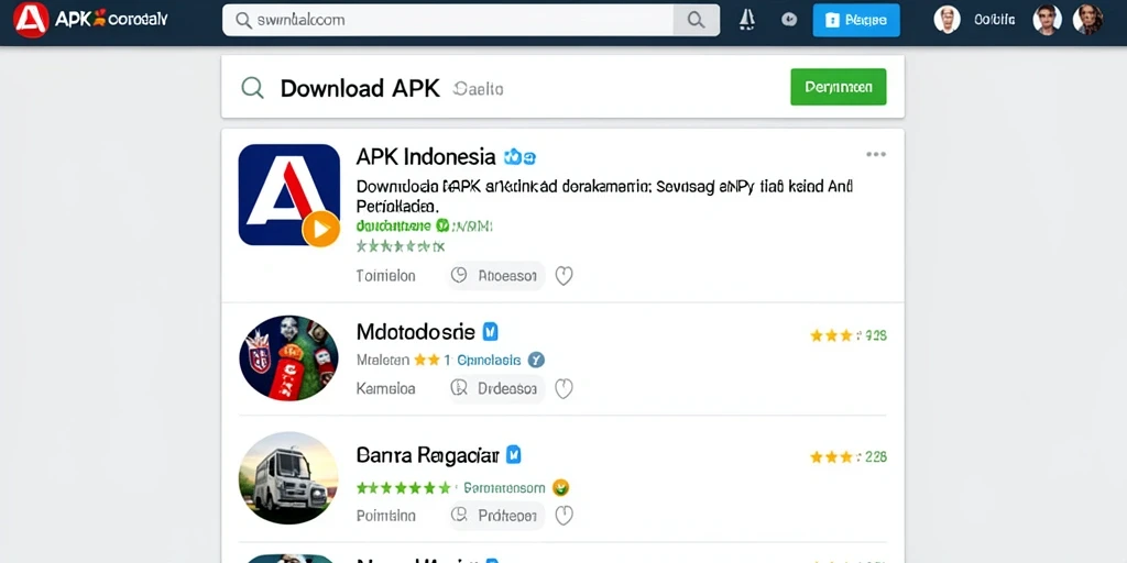 Tampilan menu utama yang menarik perhatian.