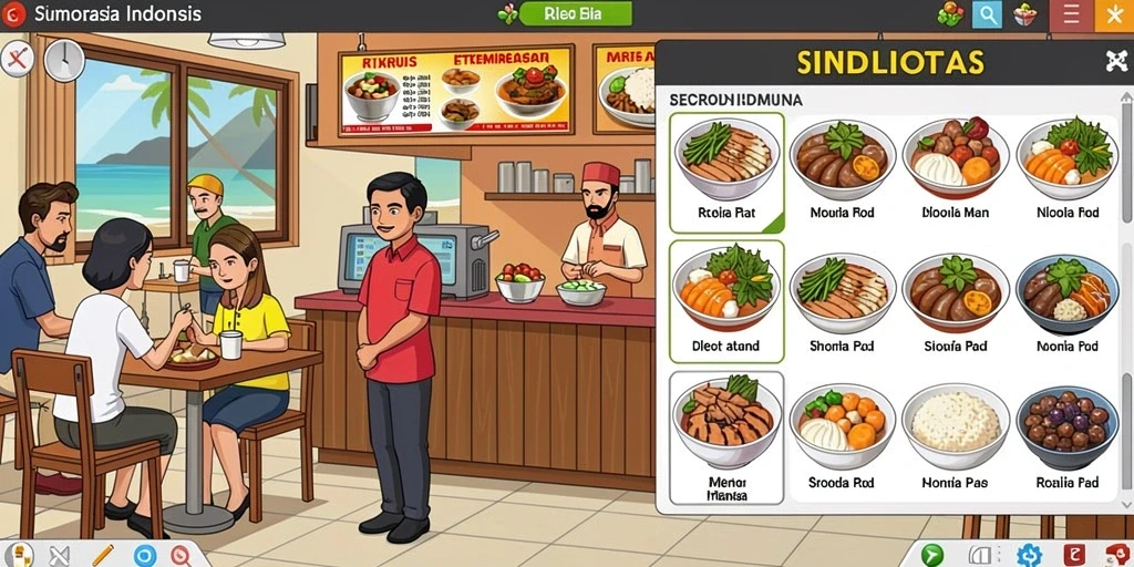 Tampilan antarmuka yang user-friendly dan mudah dinavigasi.