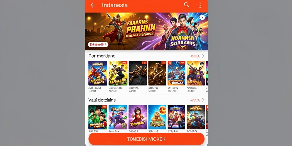 Tampilan antarmuka yang menarik dan mudah digunakan.