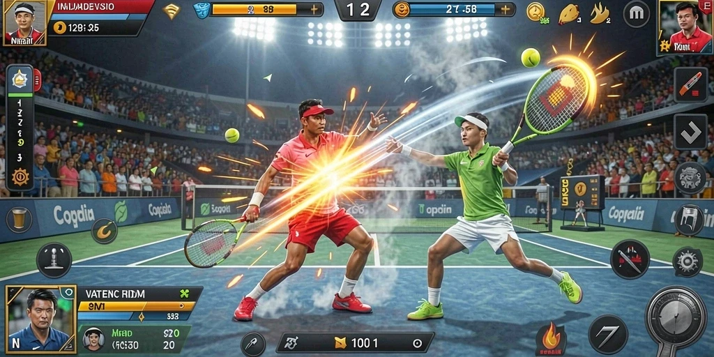 Menampilkan gameplay seru dengan grafis memukau.